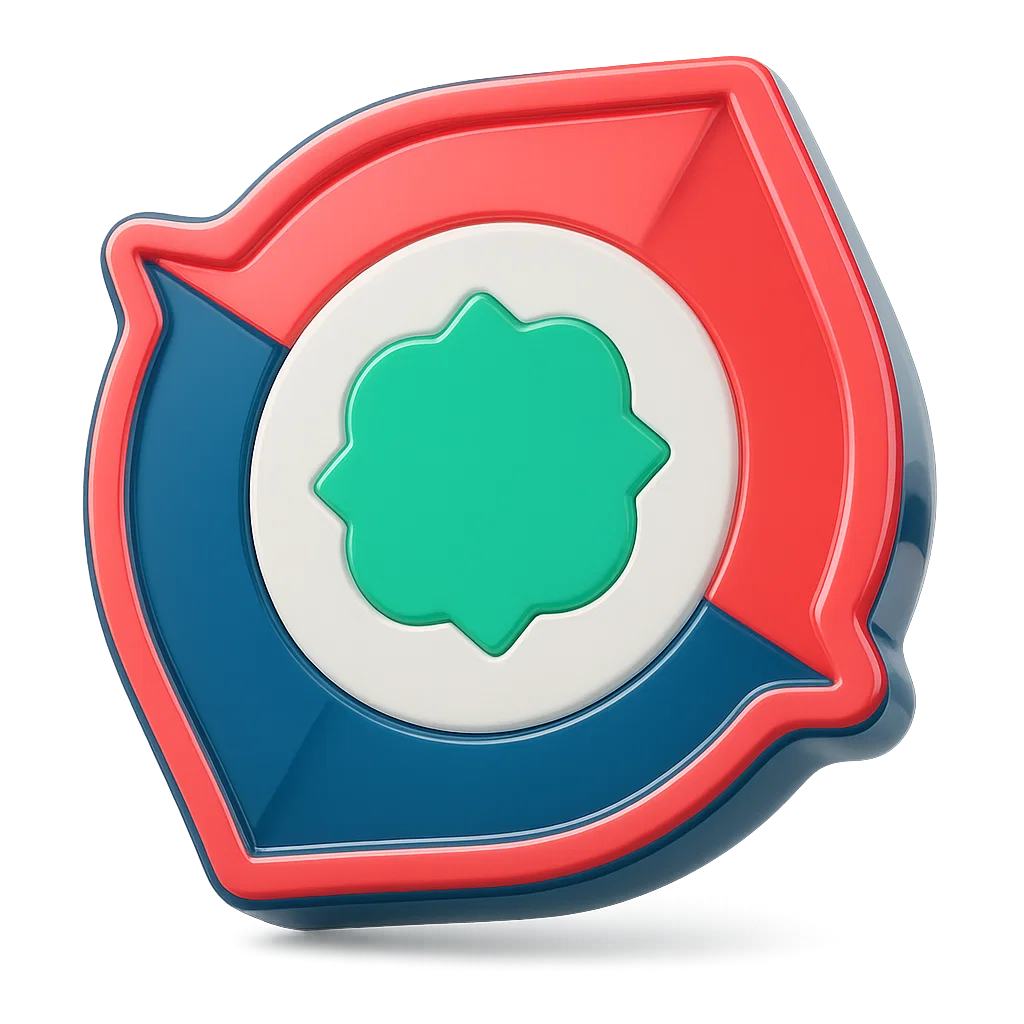 3d glassy Neshan icon