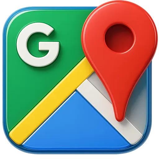 آیکون سه بعدی گوگل مپ